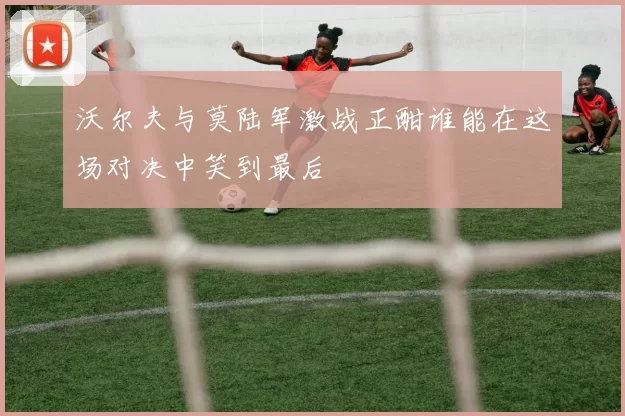 沃尔夫与莫陆军激战正酣谁能在这场对决中笑到最后